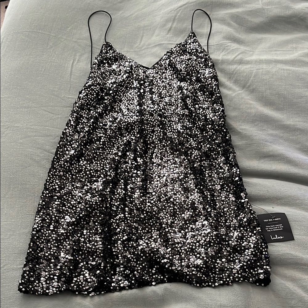 Lulus Sequin Mini Dress